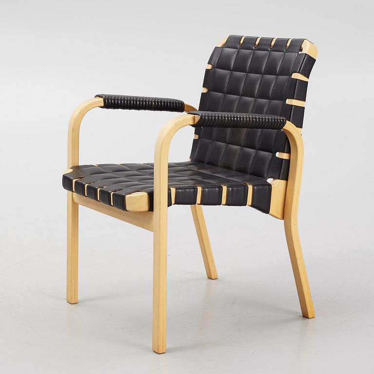 Alvar Aalto, karmstol, modell 45, Artek, Finland, 1900-talets slut.