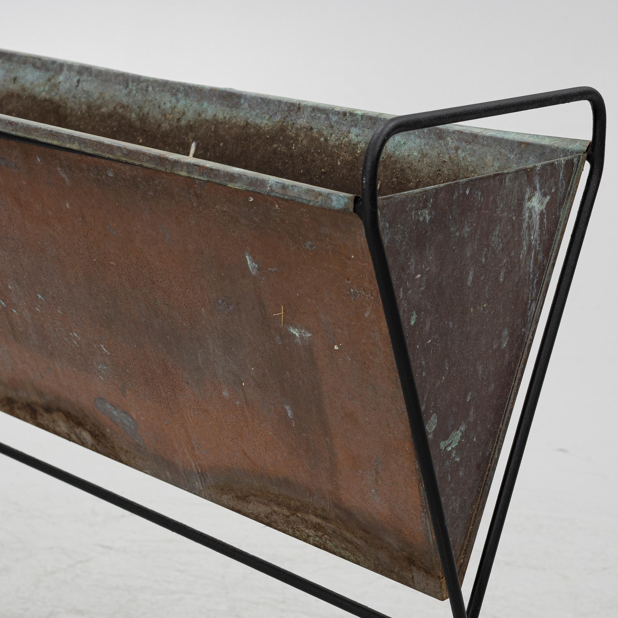 Flower boxes, 2 pcs, second half of the 20th century.