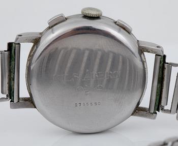 ARMBANDSUR, herr, Eterna "Telemetre", 1940-tal.