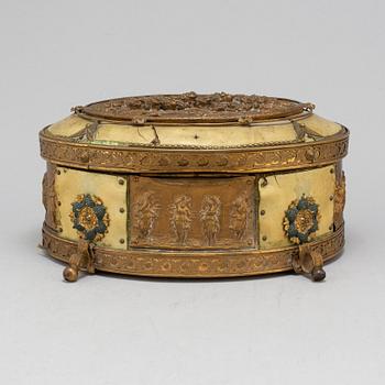 A Baroque style late 19th century box.