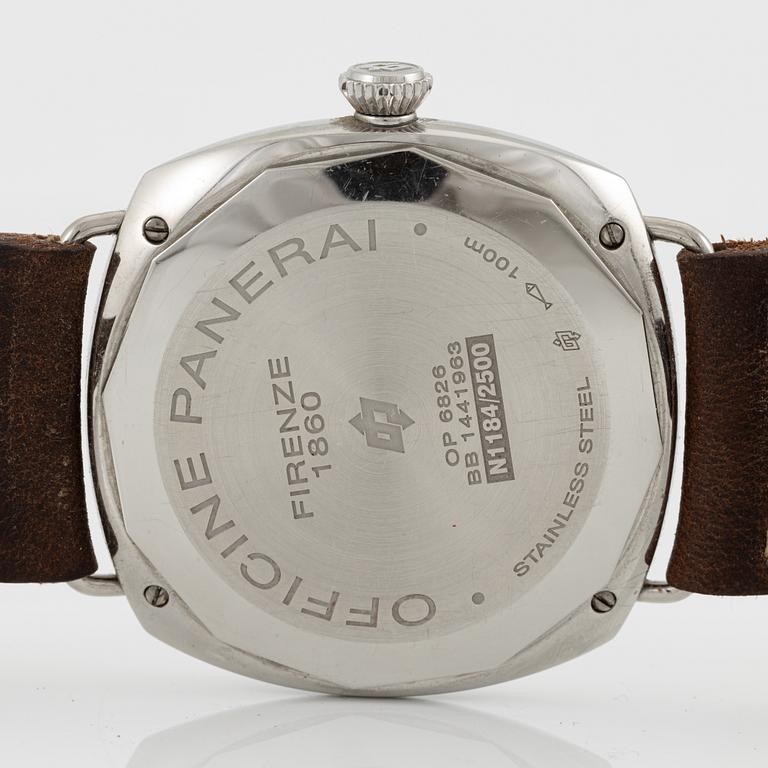 Panerai, Radiomir, Black Seal Logo, wristwatch, 45 mm.
