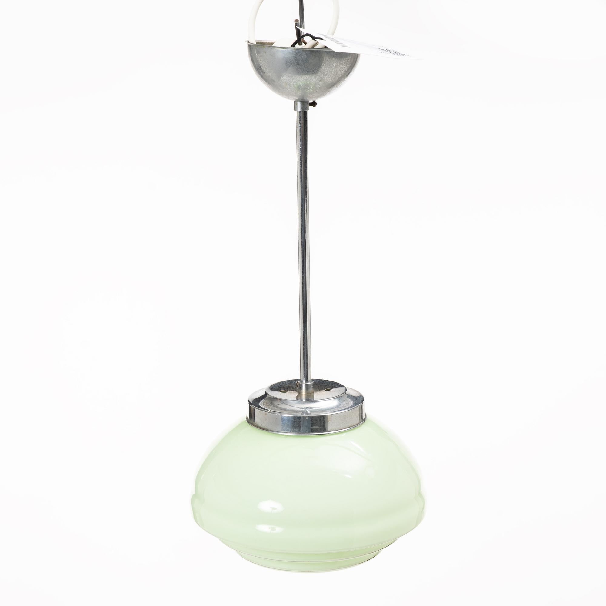 A 1930's ceiling lamp.