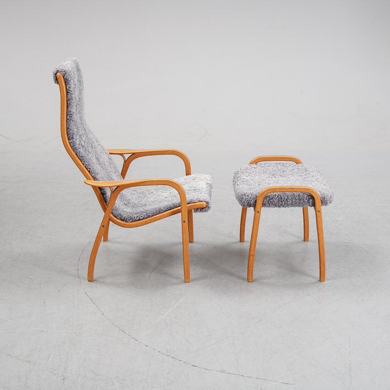 Yngve Ekström, a lounge chair with ottoman "Lamini", Swedese Möbler AB, Sweden. 2006.