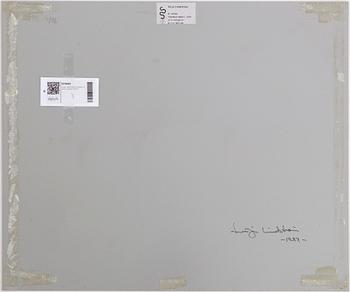 Tuija Lindström, photograph mounted to aluminum signed on verso.