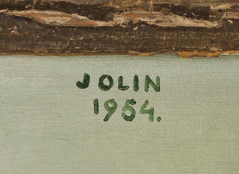 EINAR JOLIN, olja på duk, sign och dat 1954.