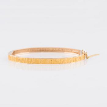 ARMBAND, 14K guld. Helsingfors 1967.
