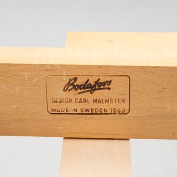 Carl Malmsten, a five piece dining group and a cabinet, modell 'Herrgården', Bodafors, Sweden, 1962.