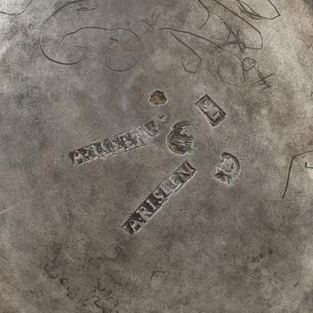 BÄGARE, silver, Anders Risén (1799-1825), Göteborg. Vikt 510 g.