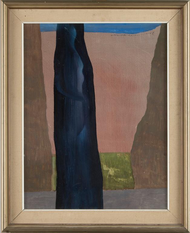 Max Salmi, "Tumma morsian" (Mörk brud).