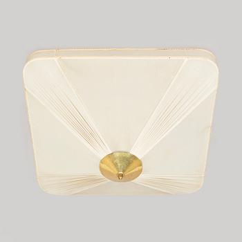 A mid-20th century ceiling light by Valinte.