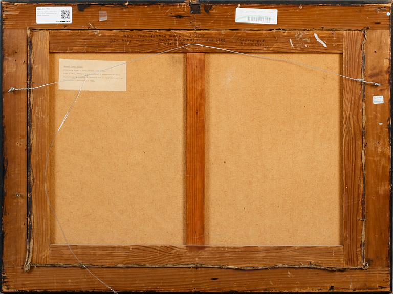 WENZEL IGNAZ BRASCH, tillskriven, olja på duk uppfodrad på pannå, signerad.