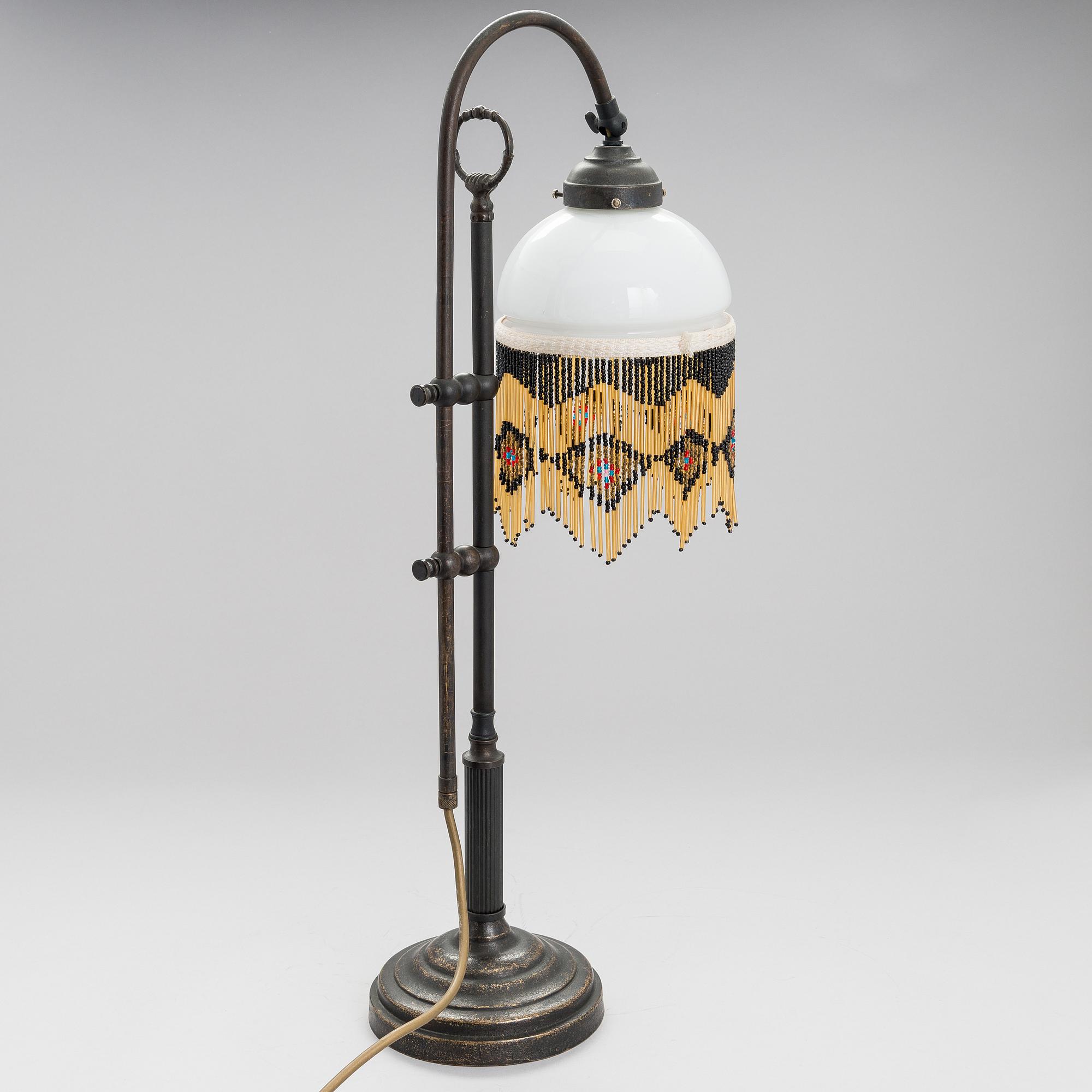 A 21st century table lamp.