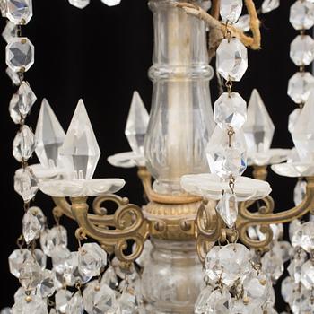 TAKKRONA, oskariansk, 1800-talets slut. Höjd 100 cm.