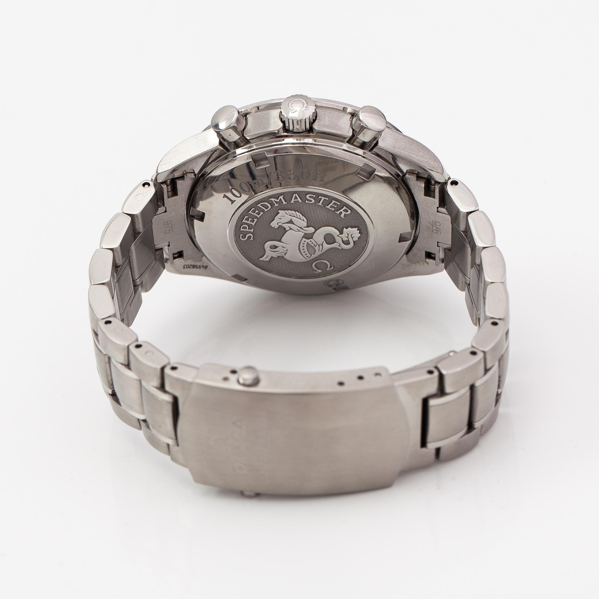 Omega, Speedmaster, 100m, wristwatch, 40 mm.