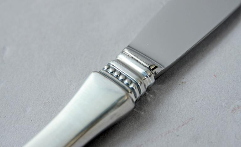 BESTICKUPPSÄTTNING, 124 delar, silver, "Uppsala",  Eric Löfman, Mema GAB.