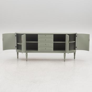 A Gustavian style sideboard, late 20th century.