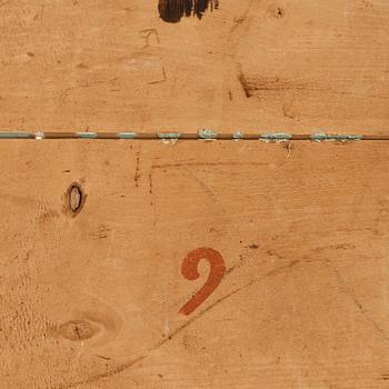 Alvar Aalto, sängbord, ett par, O.y Huonekalu-ja Rakennustyötehdas, Finland ca 1932, modellen ritad till Pemar-sanatoriet.