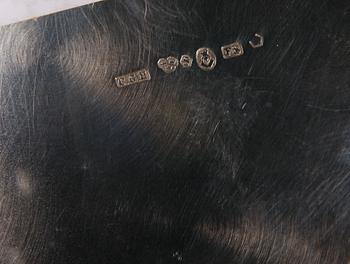 SKÅL, silver, CG Hallberg 1932. Vikt ca 400 gram.