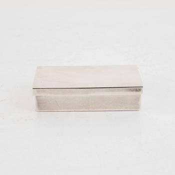 Bengt Liljedahl, a Swedish silver box, Stockholm 1976.