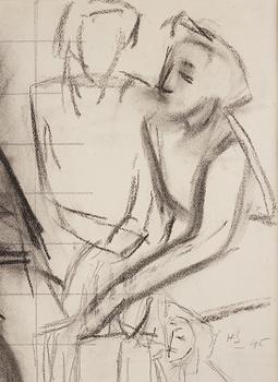 Helene Schjerfbeck, "Vännerna".