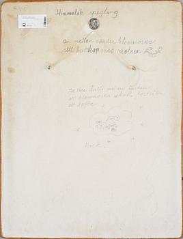 LARS HUCK HULTGREN, olja på trä.