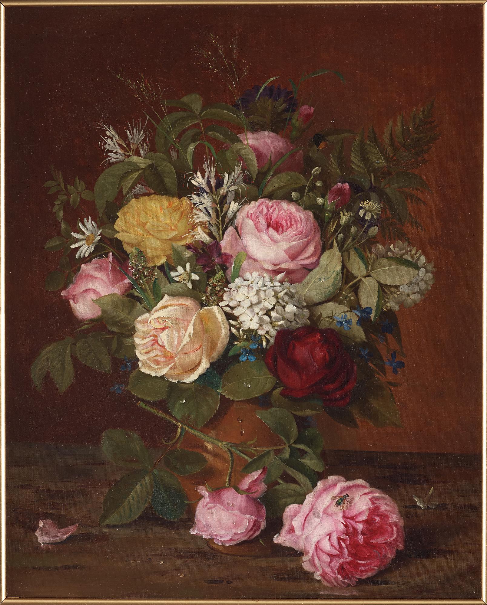 A late 19th century oil painting, probably from Denmark.