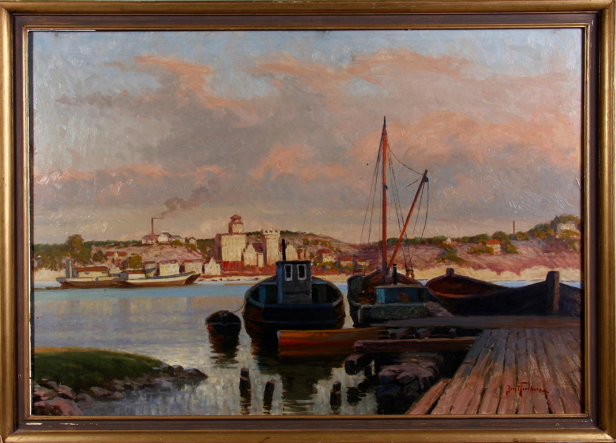 TANDBERG, BENGT, olja på duk, sign.