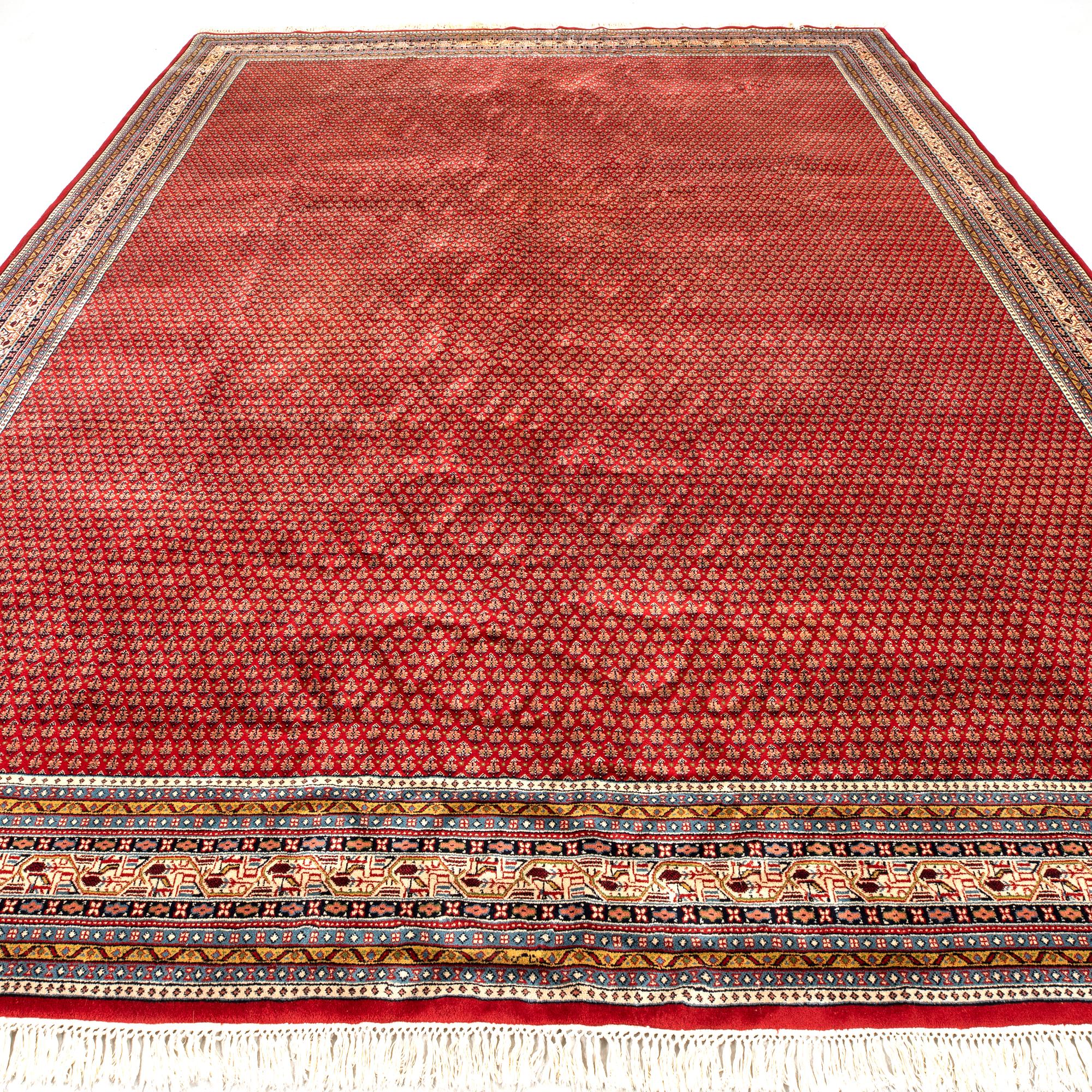Rug Senneh old approx. 448x369 cm.