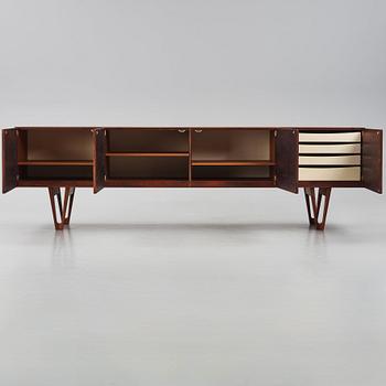 Ib Kofod Larsen, a rosewood veneered sideboard, Seffle Möbelfabrik, Sweden 1960s.