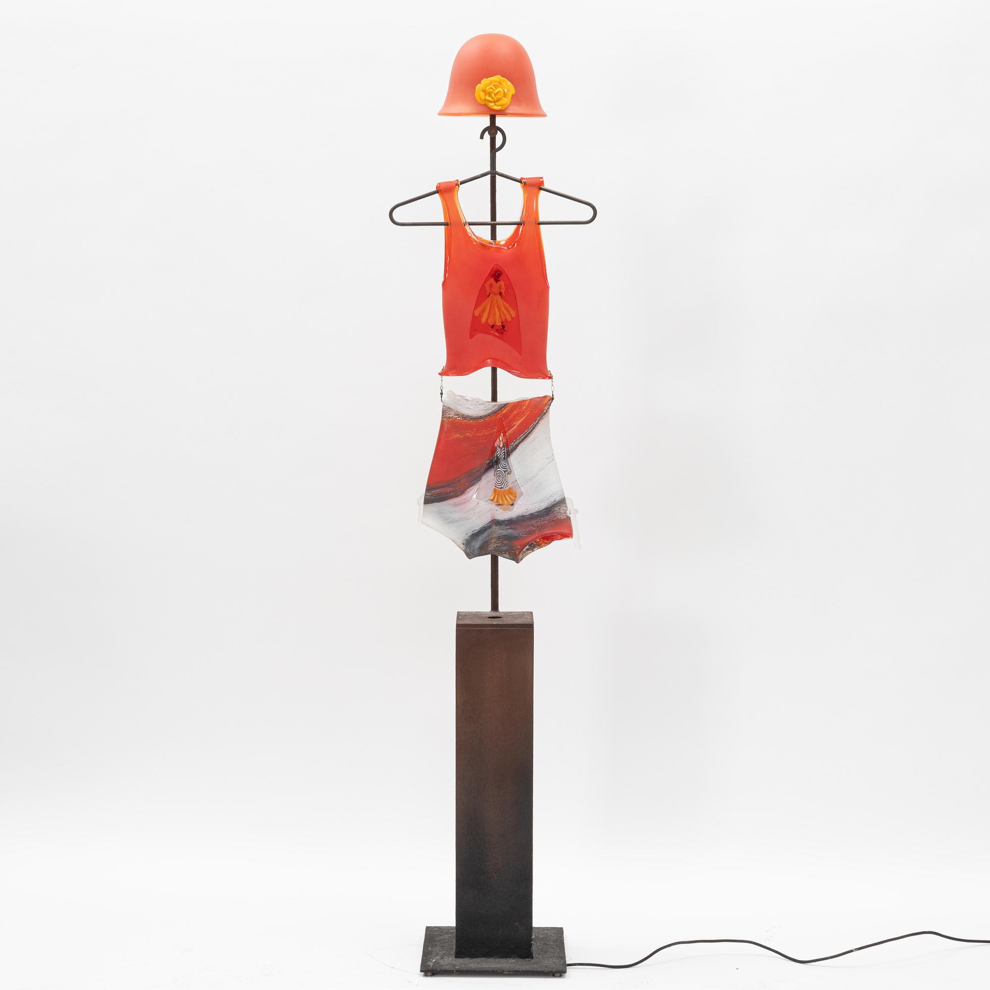 Kjell Engman, skulptur, Kosta Boda Unique.