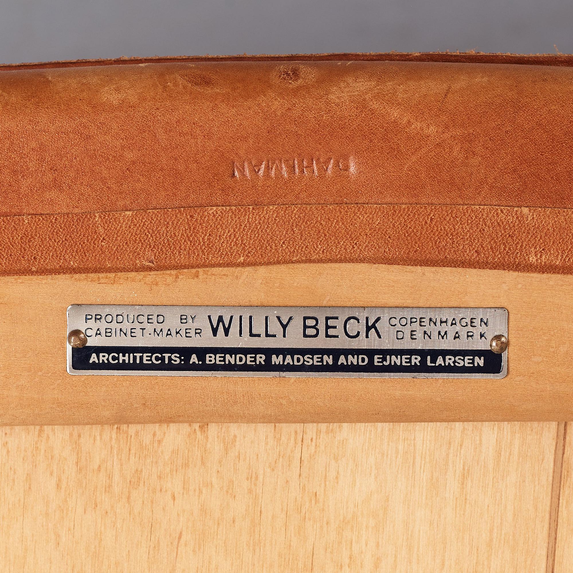 Aksel Bender Madsen & Ejner Larsen, "Metropolitan Chair", Willy Beck, Danmark 1950-60-tal.