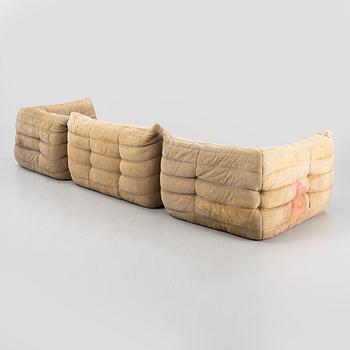 Michel Ducaroy, a 6-piece 'Togo' modular sofa, Ligne Roset, France.