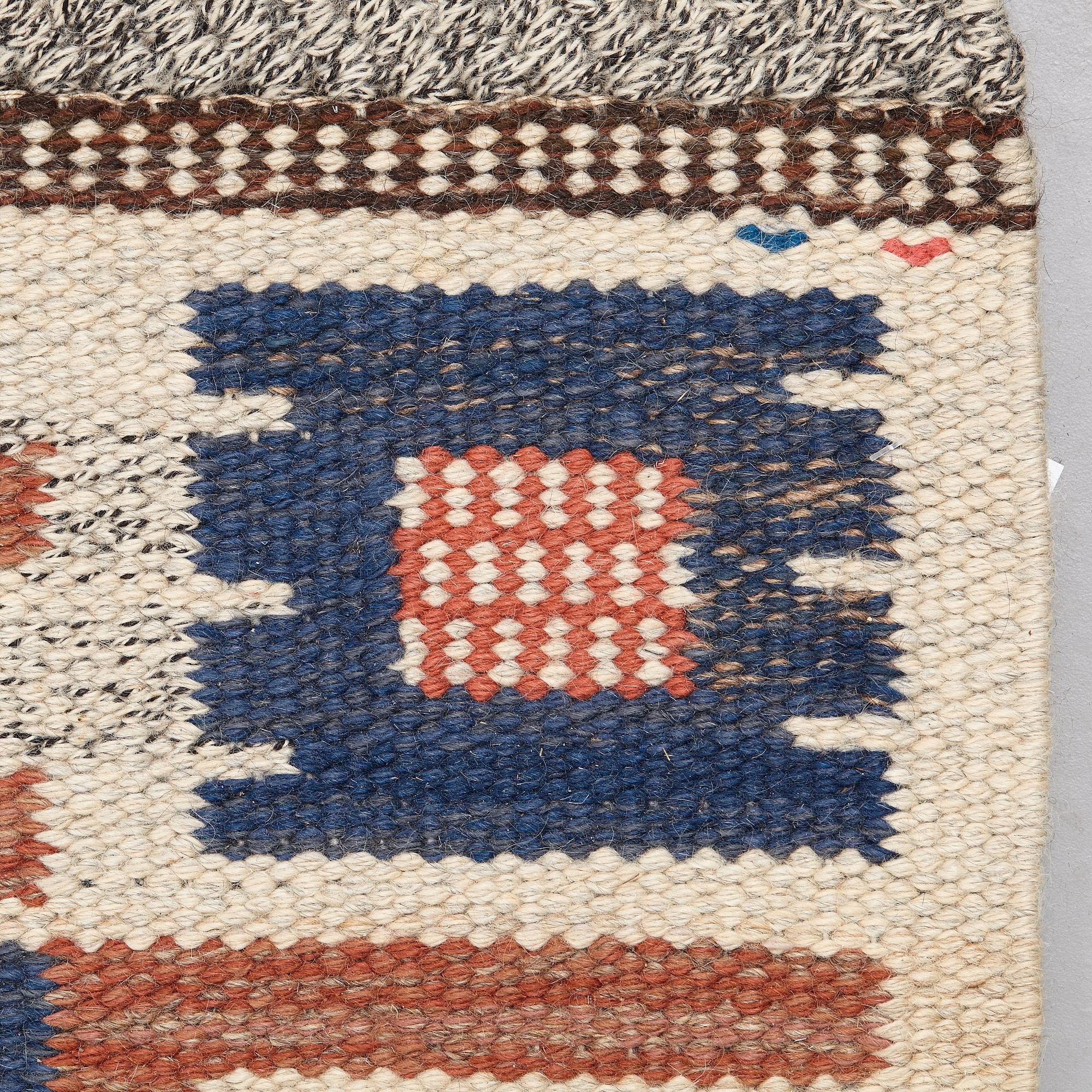 Märta Måås-Fjetterström, A CARPET, "Porslinsmattan", flat weave, ca 239,5 x 161 cm, signed AB MMF.