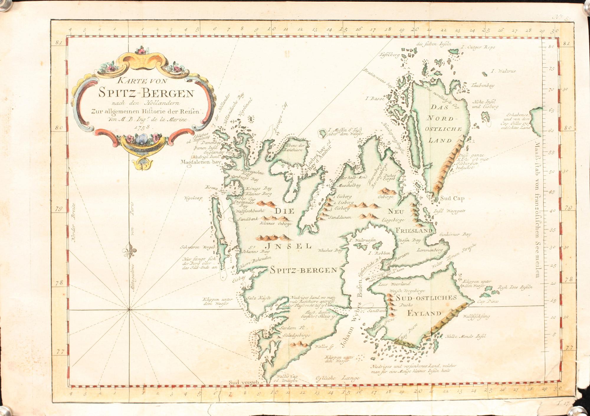 KARTA, 1700-talets mitt.