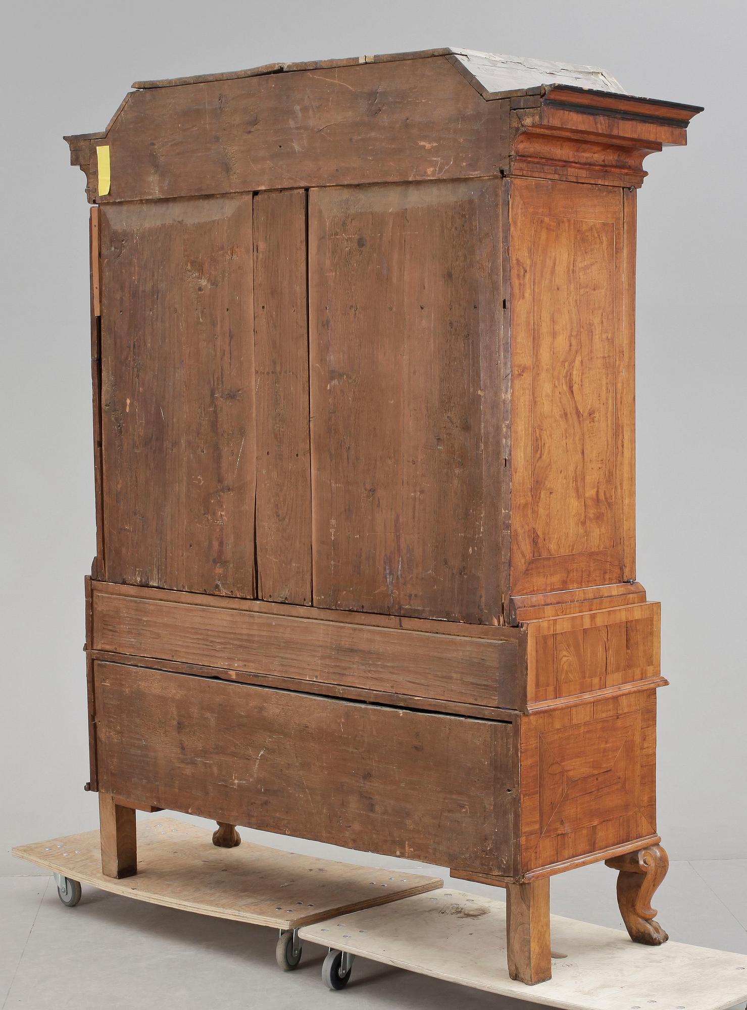 SKÅP, senbarock, 1700-talets mitt.