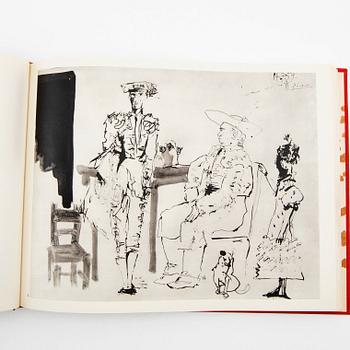 Pablo Picasso, bok, "Toreros", med fyra litografier, André Seuret, Monte Carlo, 1961.