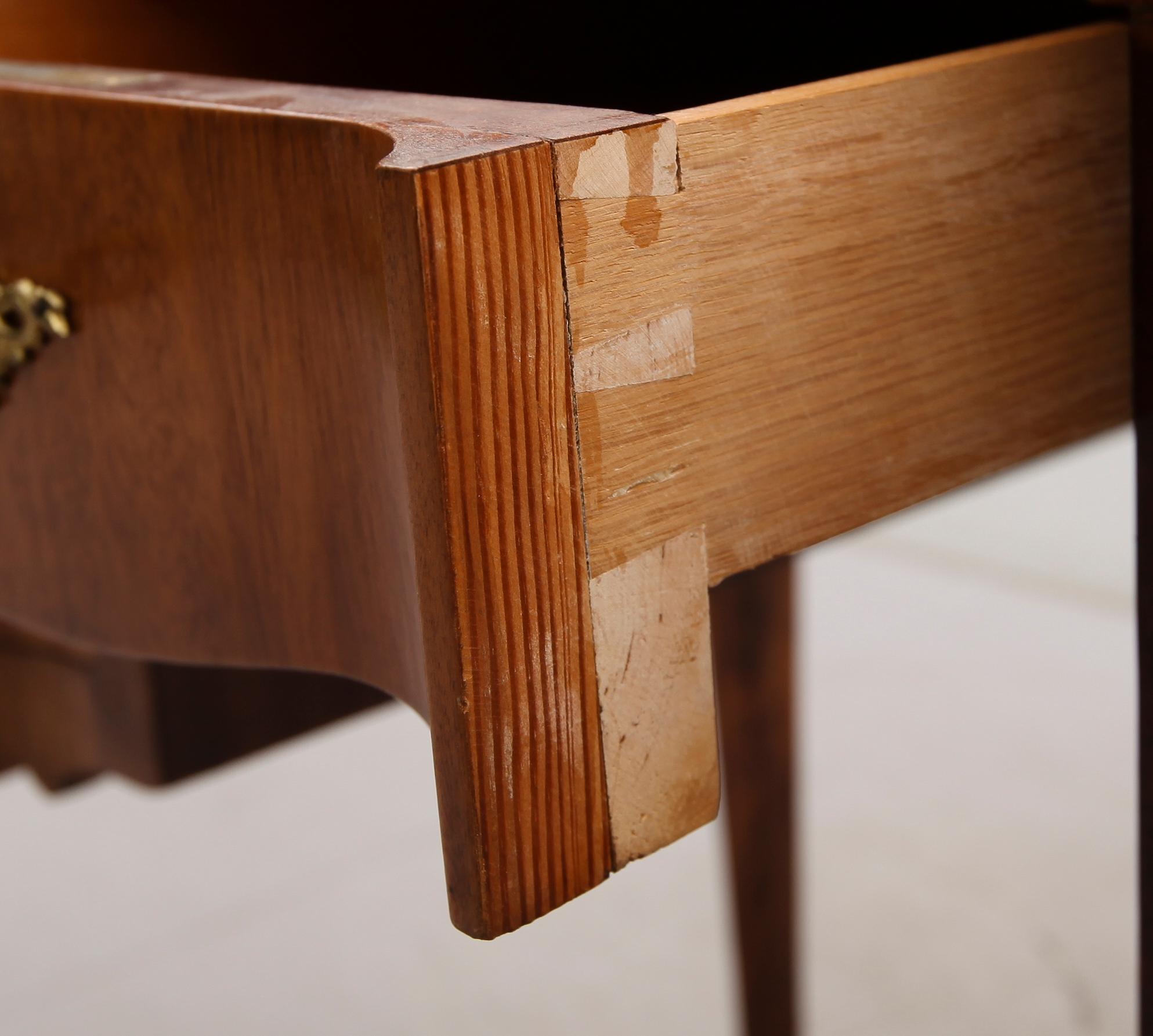 DAMSKRIVBORD, Louis XIV-stil, sent 1800-tal.