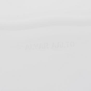 ALVAR AALTO, GLASSKULPTUR, 4 DELAR. Aalto-blomman. Sign. Alvar Aalto. Iittala 1980/90-talet.