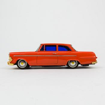 A tinplate Opel Rekord by Bandai Japan 1960s.