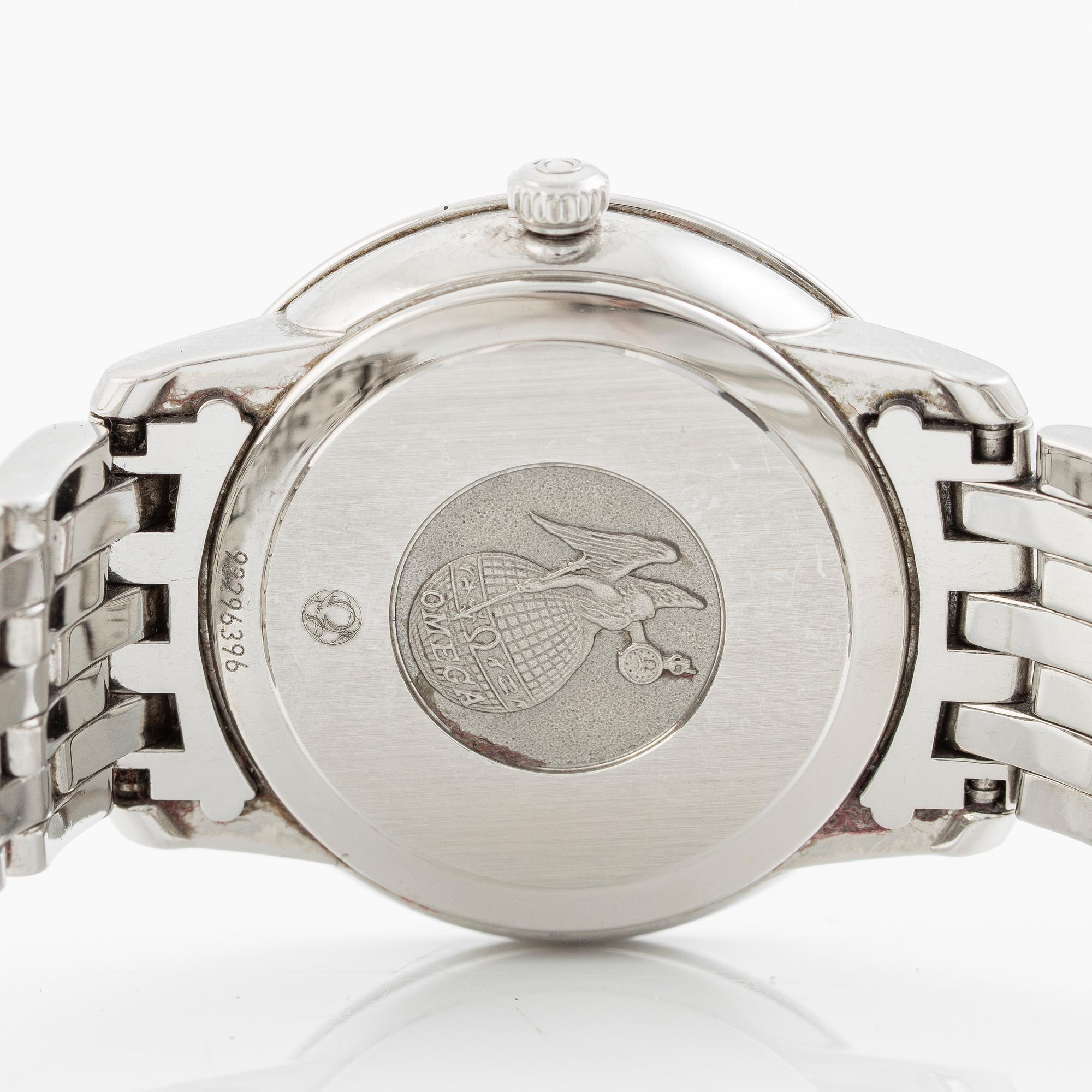 Omega, De Ville, Prestige, "Diamond Dial", wristwatch, 27.4 mm.