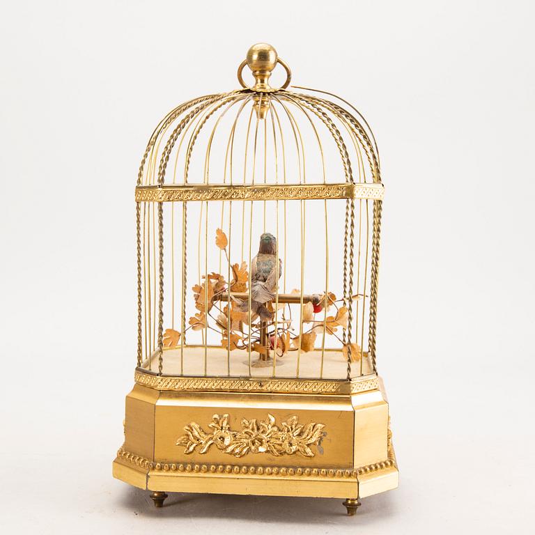 A mechanical birdcage first half of the 20th century.