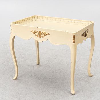 A Rococo-style tea table, beginning of the 20th century.