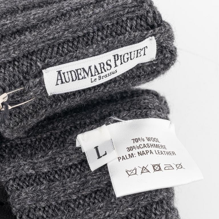 Marzi Firenze, for Audemars Piguet, hat, scarf, gloves.