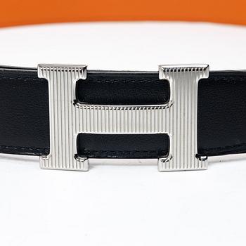 Hermès, bälte/skärp, "Strié", storlek 95, 2016.