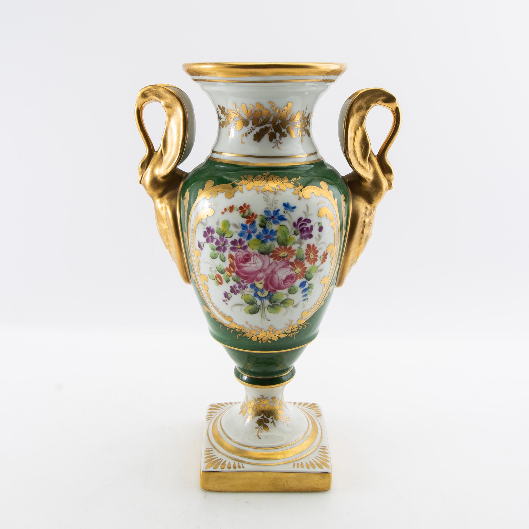 Urna empire-stil omkring 1900 porslin.