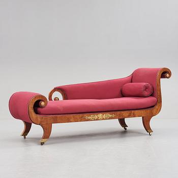 A Swedish Empire sofa, 1820-30's.