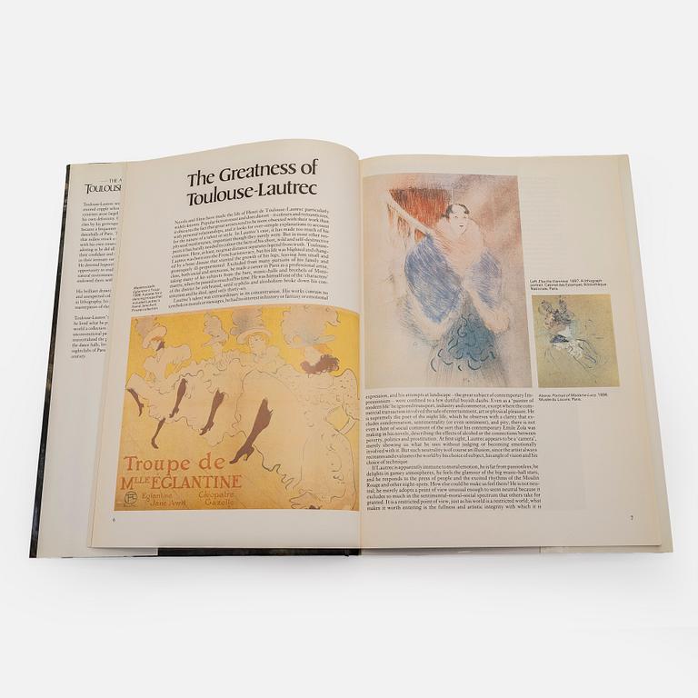 Samling konstböcker, 11 st.