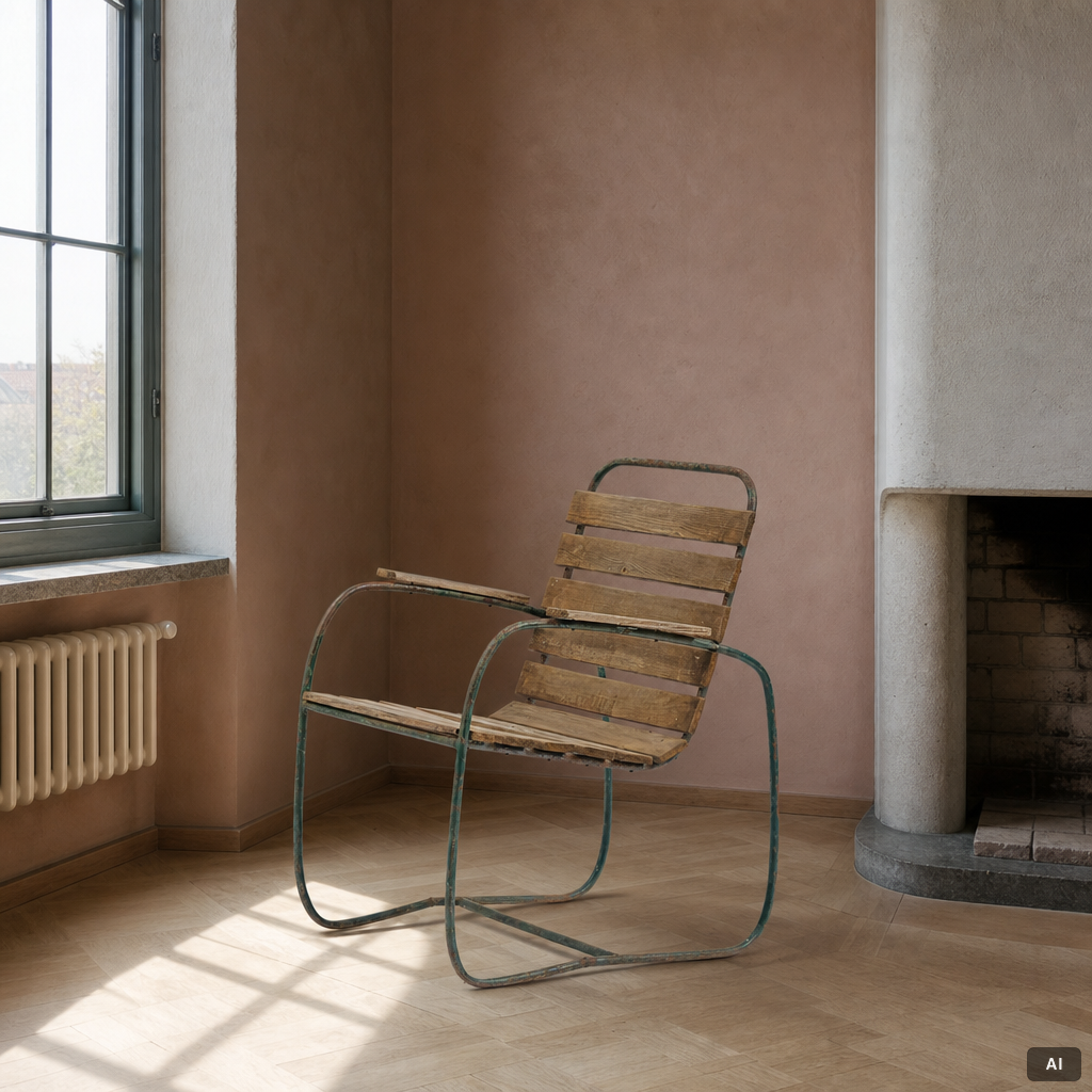 A garden armchair, Sweden, 1930s.