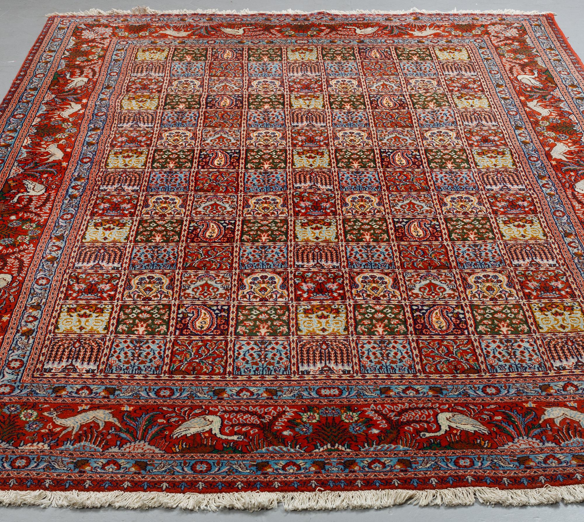A rug, Old Moud, ca 310 x 198 cm.