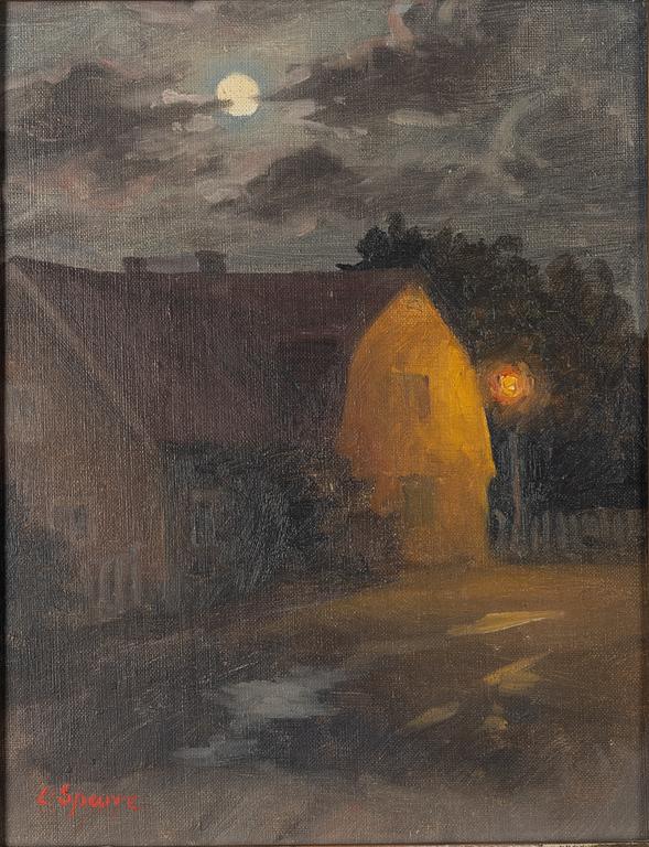 Louis Sparre,  "Det gula Huset".